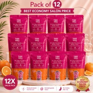 Meeoow 10 Min Painless Body Wax Powder (Pack of 12 Deal)